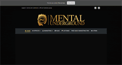 Desktop Screenshot of mentalunderground.com